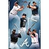 Atlanta Braves 2011 McCann Uggla Jones Prado Heyward Sports Poster Print - 24x36 Poster Print, 22x34