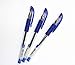 Uni-ball Signo Rubber Grip & Stick Retractable Ultra Micro Point Gel Pens -0.28mm-blue Ink-value Set of 3