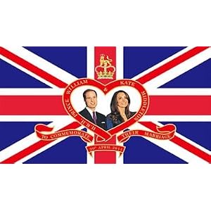 Prince William & Kate Royal Wedding Flag