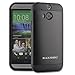 HTC One M8 Case, Black Rhino Dual Layer Tough Protective Case (Polycarbonate + TPU) for The All New HTC One/HTC One M8 / HTC One 2 / HTC One 2014 – (Black Color)