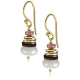 Lulu Designs Dreamy Freshwater White Pearl And Leat