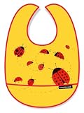 Crocodile Creek Bib - Ladybugs in Motion