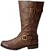 Naturalizer Women's Ballona Wideshaft Motorcycle Boot