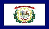 West Virginia Flag 4 x 6 Feet Nylon Flag - Outdoor