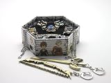 Japanese Anime Katekyo Hitman Reborn Cosplay Accessories - Set of Seven Gem Rings and Necklace 3rd Ver