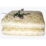 SilkNOW 100% Pure Silk 3 Season Seamless Reversible Comforter King Ivory (Silk Fill... by SilkNOW