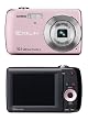 Casio EXILIM EX-Z33 PK Digitalkamera (10 Megapixel, 3-fach opt. Zoom, 6,4 cm (2,5 Zoll) Display) pink