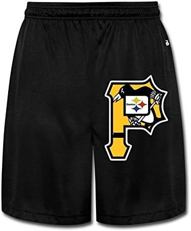 Men's Pittsburgh Sport Team Logo Mixed Shorts Sweatpants