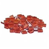 Softglas ~210 Mosaiksteine 10x10mm Rot