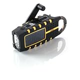 Etón SCORPION NSP100OR Multi-Purpose Solar Powered Digital Weather Radio (Orange)