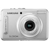 Samsung SL-310W 13.1MP Digital Camera with 3.6x Wide Angle Optical Image Stabilized Zoom (Silver)