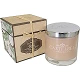 Coconut Castelbel Scented Jar Candle, 35 Hour Burn Time