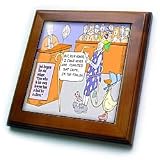 A Fool For A Lawyer - 8x8 Framed Tile