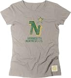 Minnesota North Stars Retro Sport Women's Retro Logo Super Soft Tee