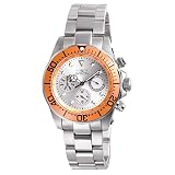 Invicta Men's Pro Diver Collection Orange Bezel Chronograph Watch #2926