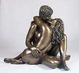 Bronze Sculpture Naked Passion Anniversary Lovers Gift Idea