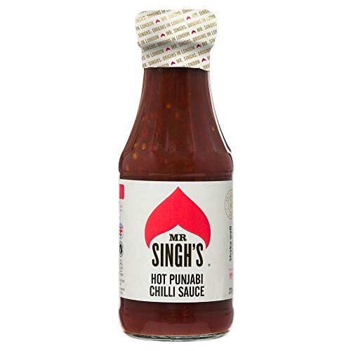 Mr. Singh Hot Chilli Sauce Punjabi (275g) - Packung mit 2 Mr. Singh Hot Chilli Sauce Punjabi (275g) - Packung mit 2