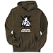 Hoodie Mens Brown " JOB FOR SUPERMAN Hunting " Sports Medium