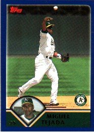 2003 Topps Oakland Athletics Complete Team Set (26 Cards)