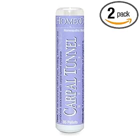 Click here to buy Homeocare Labs Carpal Tunnel Relief, 85-Pellets Tubes (Pack of 2) by Homeocare Labs.