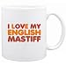 New  I Love My English Mastiff  Mug Dog