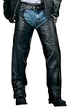 Interstate Leather Large Spandex Thigh Unisex Chap