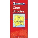 Michelin Map No. 747 Ivory Coast (Cote d'Ivoire)