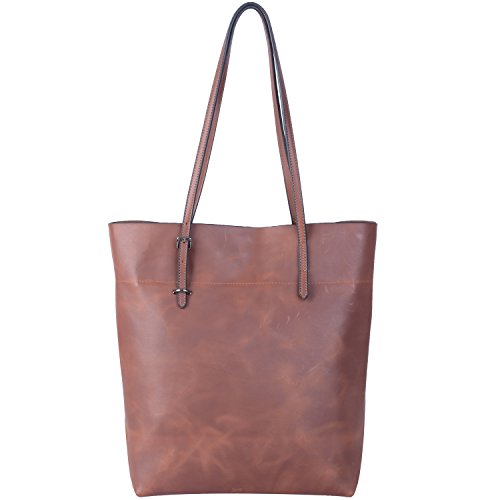 Jack&Chris®Perfect Ladies' Genuine Leather Tote Bag Handbag Shoulder Bag,YSZ112