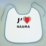 Bavoir de b�b� avec J_aime Naama