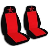 1991 Ford Mustang GT seat covers. One front set of seat covers. Balck and red seat... by Designcovers
