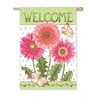 Gerber Garden Silk Reflections Regular Size Flag