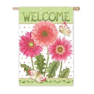 Gerber Garden Silk Reflections Regular Size Flag