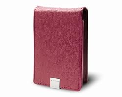 Canon PSC-1000 Deluxe Pink Leather Case for the Canon SD1000 and SD770IS Digital Cameras