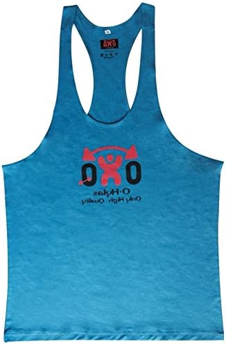 O Hylas Men's Stringer Y Back Cotton Tank Top XL