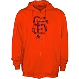 MLB adidas San Francisco Giants Youth Retro Fleece Full-Zip Hoodie - Orange (Small)
