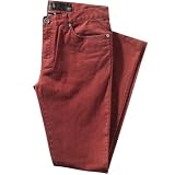 Emerica Mens Pants Blackout Slim Fit Maroon