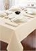 Kitchen & Housewares : Cuisine Cream Tablecloth 130cm x 230cm