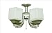 Casablanca Fans KG101-11 4-Light Center Stem Incandescent Fixture w/Side Glass Snow White Image