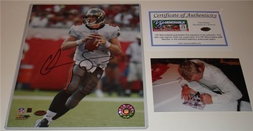Chris Simms Tampa Bay Buccaneers/Bucs Autographed/Hand Signed 8 x 10 Photo