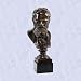 Michelangelo Buonarroti statue iron sculpture marble bz base