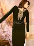 Roberto Cavalli - $2400 New ROBERTO CAVALLI Black Beaded Tunic Sweater 40 / 6