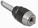 Jacobs 31408 JK 130-MT2 1.0 to 13.0 Millimeter Capacity High Precision Keyless Chuck with #2 Morse Taper Integrated Shank