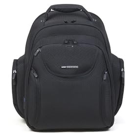 UDG - HUC BACKPACK/BL - Sac � dos nylon Ballistic pour ordinateur portable (jusqu'� 17") - Noir