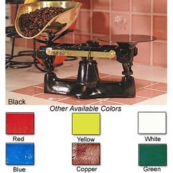 Antique Style Balance Scale - Red (Red) (7