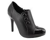 THREE BUTTON PLATFORM BOOTIE
