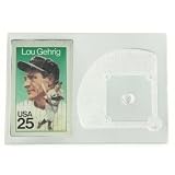 Lou Gehrig Genuine US Postage Stamp Baseball Diamond Paperweight