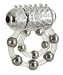 California Exotics Waterproof Maximus Enhancement Ring, 10 Stroker Beads