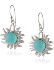 Sterling Silver Gemstone Sunshine Drop Earrings