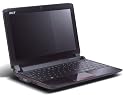 Acer Aspire One 532 25,7 cm (10,1 Zoll) Netbook (Intel Atom N450 1,6GHz, 1GB RAM, 250GB HDD, Mobile Intel GMA 3150, Windows 7 Starter) rot