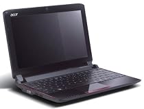Acer Aspire One 532 25,7 cm (10,1 Zoll) Netbook (Intel Atom N450 1,6GHz, 1GB RAM, 250GB HDD, Mobile Intel GMA 3150, Windows 7 Starter) rot